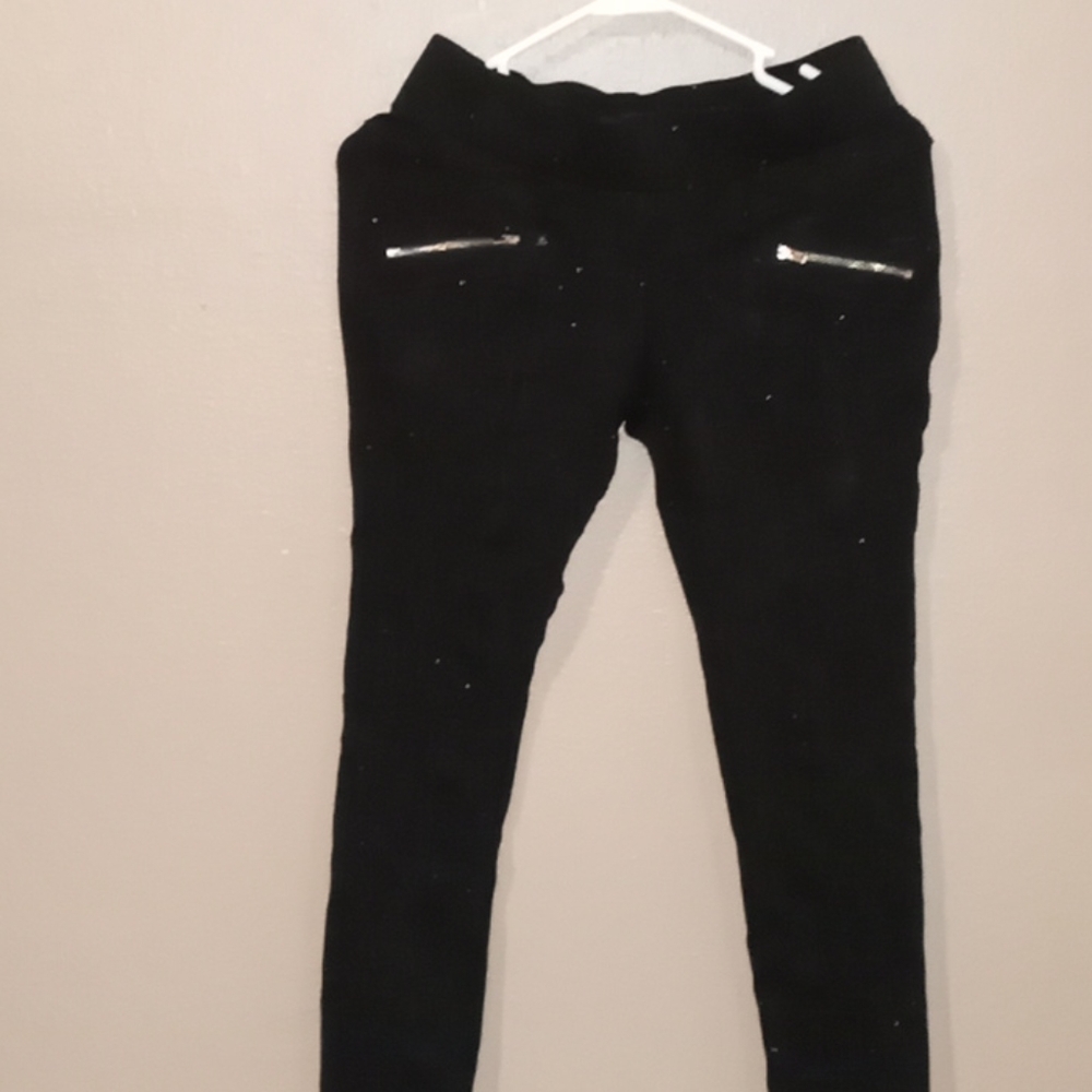 Stretchy black pants